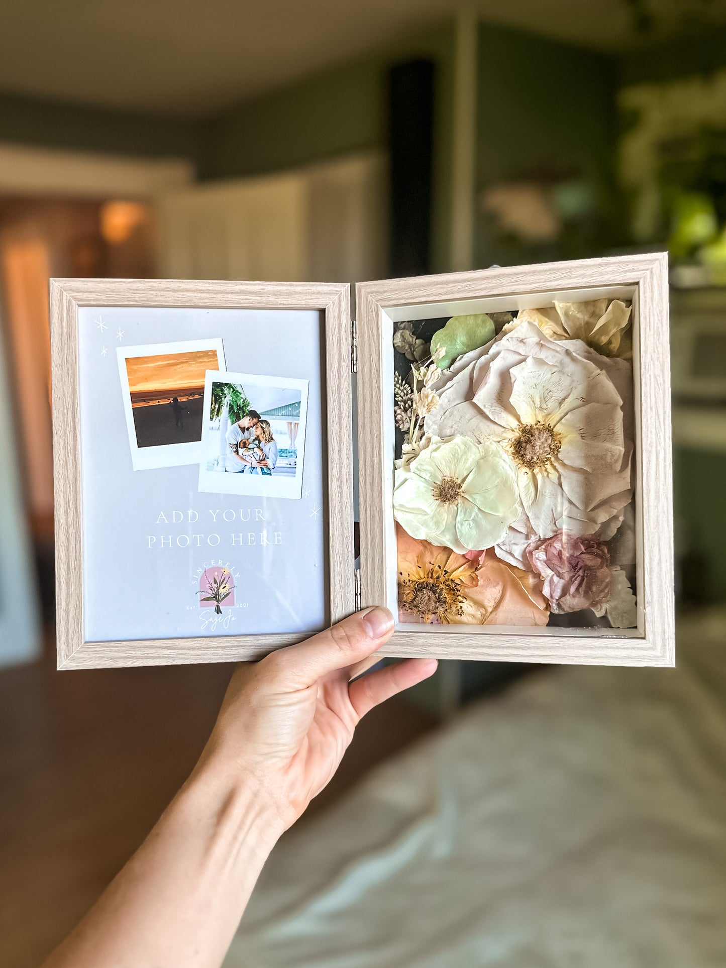 5x7 Shadow Box w/ Photo