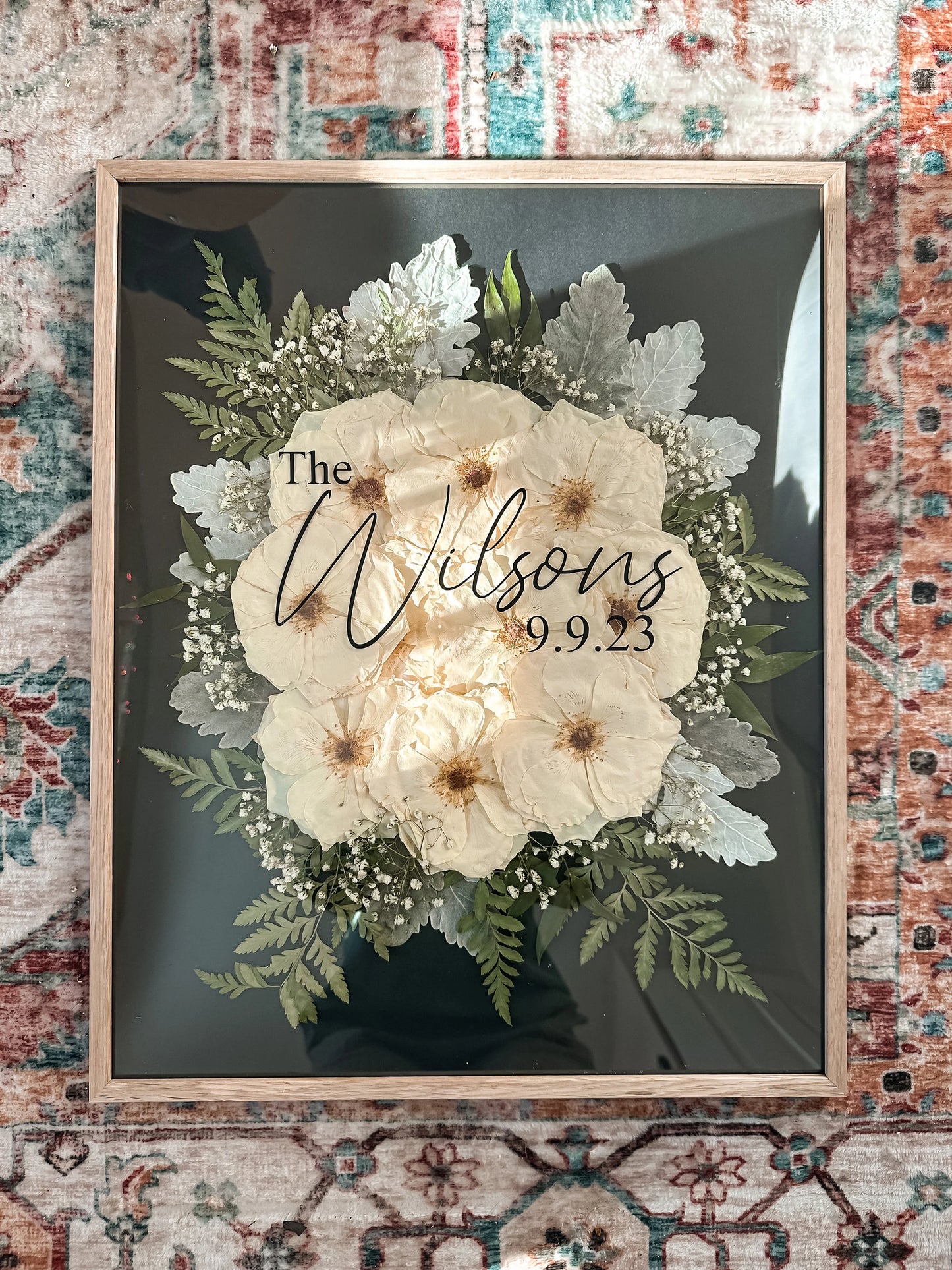 16x20 Oak Wood Frame