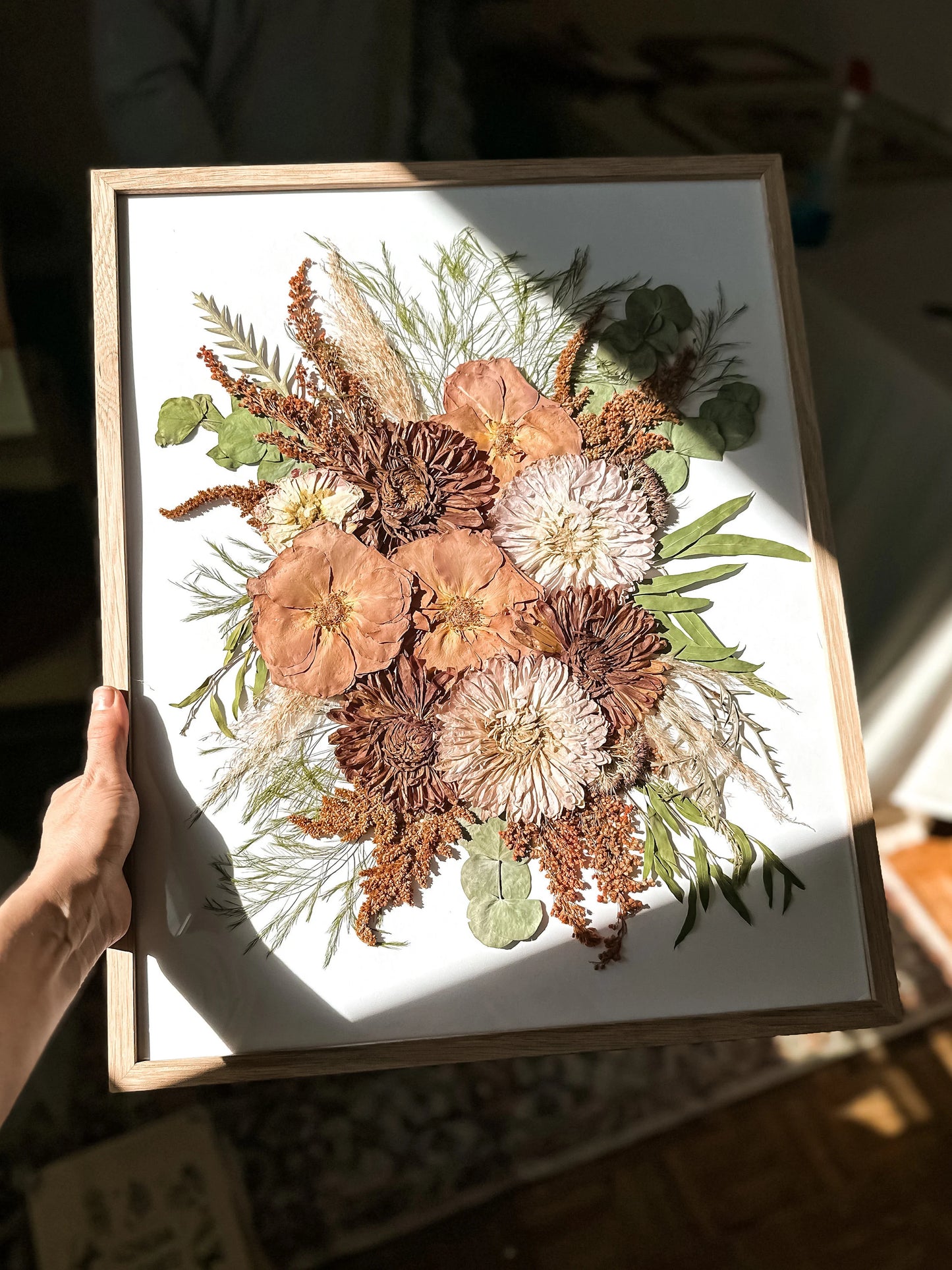 16x20 Oak Wood Frame