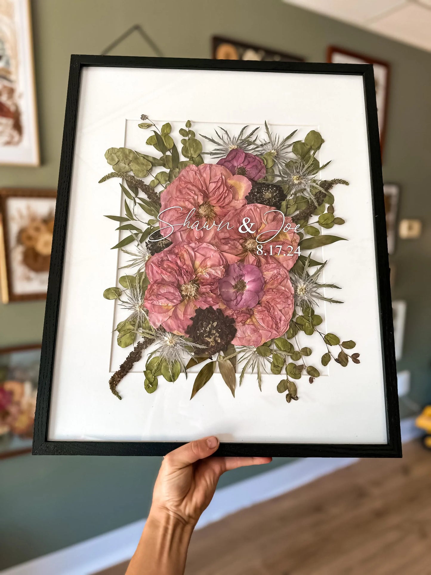 16x20 Oak Wood Frame