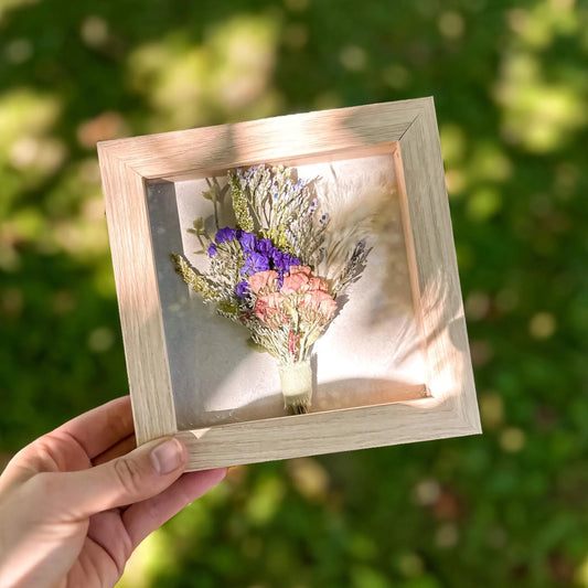 5x5 Boutonnière Shadow Box