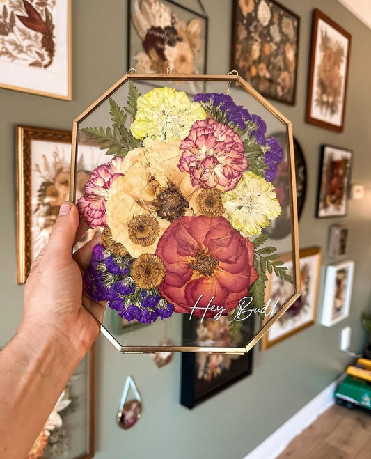8x10 Gold Octagon