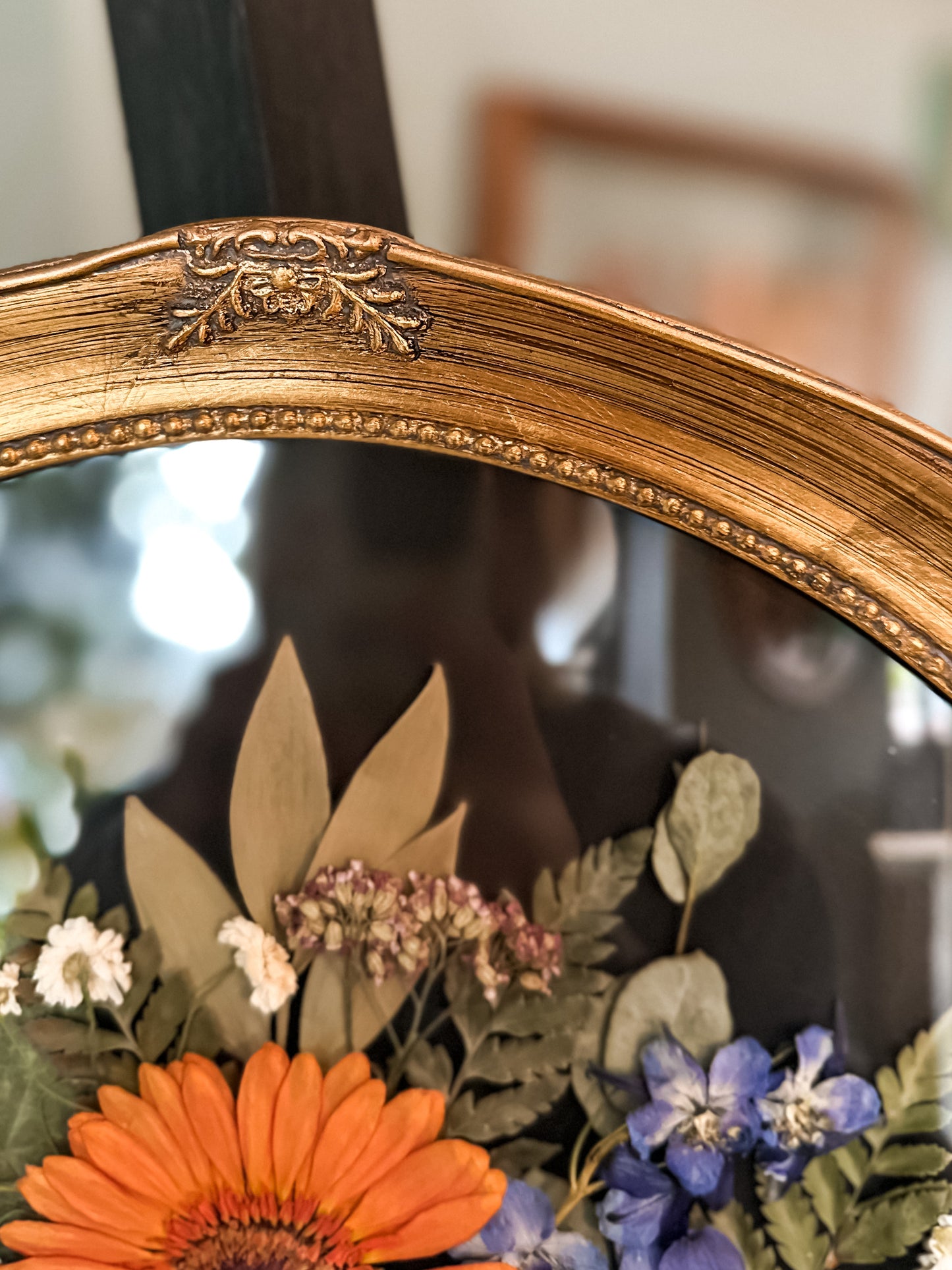 16x20 Antique Gold Oval