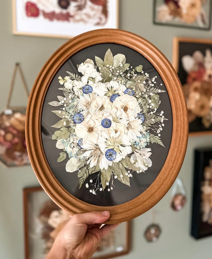 11x14 Wood Oval
