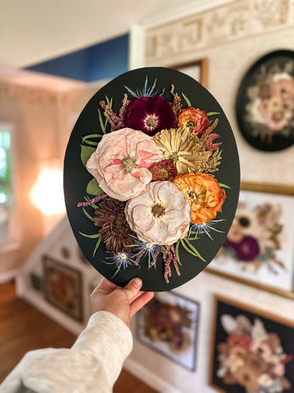 11x14 Wood Oval